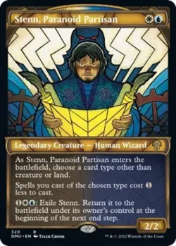 Stenn, Paranoid Partisan (Showcase) - Near Mint MTG Dominaria United - Image 1