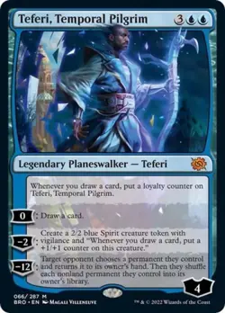 Teferi, Temporal Pilgrim - Near Mint MTG The Brothers' War - Image 1