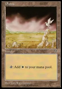 Plains (309) - Mirage #309 MTG Magic The Gathering - Image 1