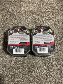 FACTORY SEALED-NEW- Pokemon TCG Paldean Fates Great Tusk & Iron Treads ex Tin - Image 2