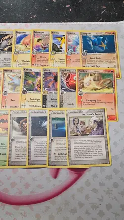 complete ex holon phantoms common and uncommon pokemon set LP/NM - Image 5