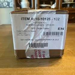 Pokemon Journey Together ENHANCED BOOSTER BOX CASE Sealed - Image 2