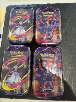 Pokemon TCG Mega Evolution Mini Tin - Factory Sealed & in hand Pokemon TCG - One - Image 1