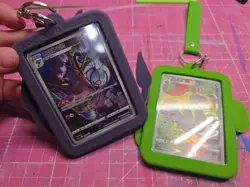 Chinese pokemon cards With Keychain Displays Lot Of 2 - Image 3