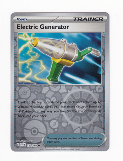 Electric Generator 170/198 Scarlet & Violet Reverse Holo Pokemon Near Mint NM - Image 1