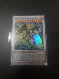 Yugioh Assault Blackwing - Onimaru The Divine Thunder TDIL-EN049 Super 1st NM - Image 1