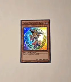 Yugioh Dark Magician Girl DPBC-EN009 Super Rare 1st Edition LP - Image 1
