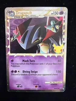 Pokemon TCG Dragapult Celebrations Promo Card SWSH132 - Image 1