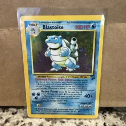 Pokemon TCG Blastoise Base Set 2 Holo Unlimited Rare Card 2 - Image 1