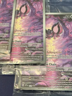 Pecharunt 129 (Pokemon Center Exclusive) Scarlet & Violet Promo Card SEALED - Image 3