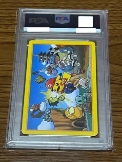 PSA 10 Pokemon king of Spades mario pikachu graded playing card 2016 from Japan - Image 2