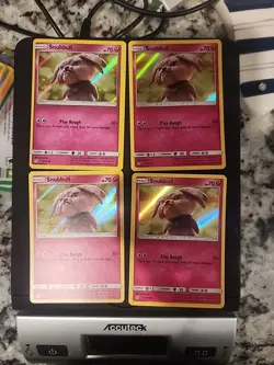 Snubbull 2019 Detective Pikachu Holo Holographic Foil Pokemon Card Set 15/18 - Image 1
