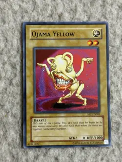 Yu-Gi-Oh! Trading Card TCG Game Ojama Yellow - Image 1