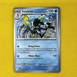 Inteleon 041/132 UnCommon Mega Evolution Pokemon Card NM - Image 1