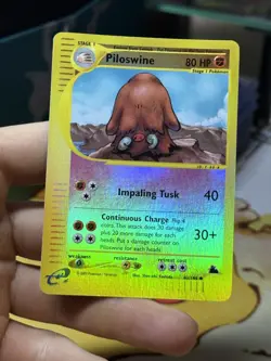Piloswine 43/144 Skyridge 2003 Reverse Holo E-Series Vintage Pokemon Card TCG - Image 3
