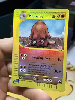 Piloswine 43/144 Skyridge 2003 Reverse Holo E-Series Vintage Pokemon Card TCG - Image 5