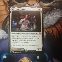 Peter Parker Marvel's Amazing Spider-Man Regular Mythic Magic Mtg #0010 - Image 1
