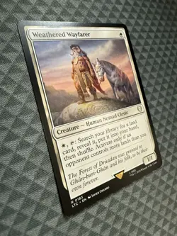 MTG Weathered Wayfarer #0183 Rare Commander: The Lord of the Rings (LTC) - Image 2