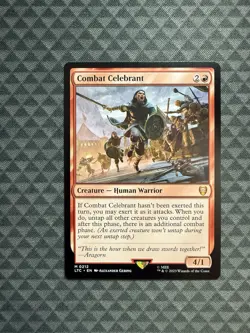 MTG Combat Celebrant #0212 Mythic Commander: The Lord of the Rings (LTC) - Image 1