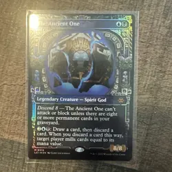 The Ancient One Showcase FOIL MTG Lost Caverns of Ixalan NM/M - Image 1