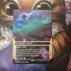 MTG - Echoing Deeps (0013) (Borderless) R Edge of Eternities - Image 1