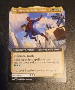 Amazing Spider-Man/Peter Parker NYCC 2025 Magic The Gathering Promo MTG NM - Image 1