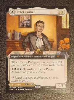 Amazing Spider-Man/Peter Parker NYCC 2025 Magic The Gathering Promo MTG NM - Image 2