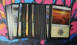 324 Magic the Gathering FOIL Basic Lands MTG Plains Island Swamp Mountain Forest - Image 1