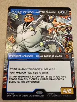 Doctor Octopus, Master Planner - #228 (Borderless) Spider-Man Regular - Mtg - Image 1