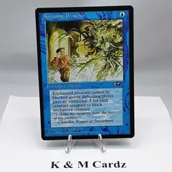 MTG - Alliances - Awesome Presence (Man Being Chased) - Common - LP - Playset x4 - Image 1