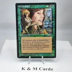 MTG - Alliances - Elvish Bard - Uncommon - LP - Playset x4 - Image 1