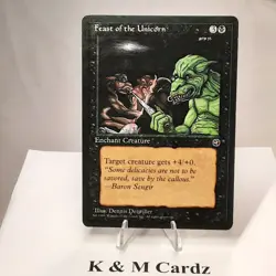 MTG - Homelands - Feast of the Unicorn - Version 1 - Common - Near Mint - Image 1