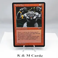 MTG - Alliances - Bestial Fury - Common - LP - Image 1