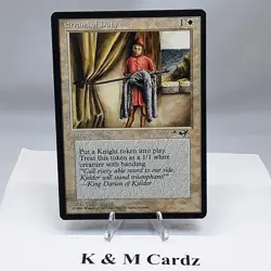 MTG - Alliances - Errand of Duty (Page Holding Sword) - Common - LP - Image 1