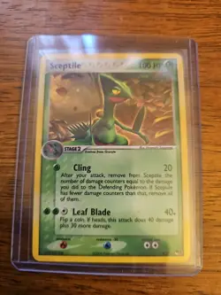 Pokemon Sceptile 4/17 POP Series 1 Promo Holo Rare HP - Image 1