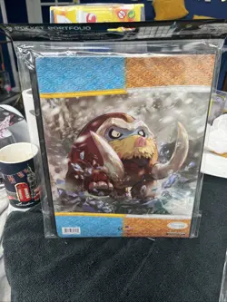 Pokemon Tcg Heart Gold & Soul Silver Triumphant Nidoking Binder - Image 2