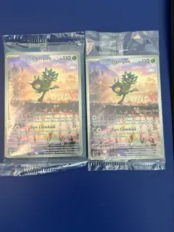 2024 POKEMON TWM POKEMON CENTER ETB PROMO SVP #123 TEAL MASK OGERPON Sealed - Image 1