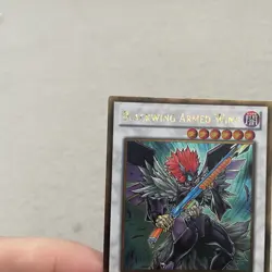 YuGiOh - Blackwing Armed Wing RGBT-EN041 Super Rare - Moderately Played - Image 4