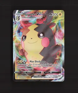 Morpeko VMAX 038/072 Shining Fates Ultra Rare Holo Pokemon Card NM - Image 1