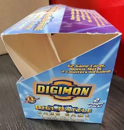 *EMPTY BOX* Digimon Digi Battle 2 Player Trading Card Starter Deck 1st Edititon - Image 3