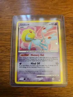Pokemon Uxie Holo Rare TCG Card 18/123 Mysterious Treasures Series - Image 1