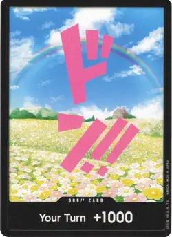 DON!! Card (Rebecca) - Premium Booster # One Piece TCG - Image 1