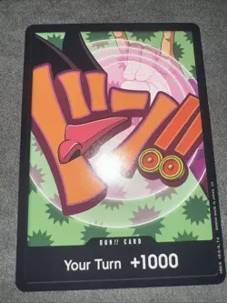 One Piece TCG The Best Vol 2 Foxy Don!! Card NON FOIL English - Image 1