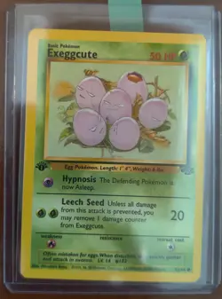 Exeggcute 52/64 - NM - 1ST EDITION - Jungle Pokemon Card - Image 3