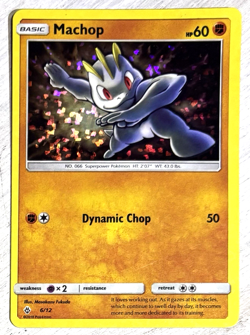 Machop - Pokemon - 6/12 - 2018 McDonald's Promo Holo Card Rare MINT - Image 1