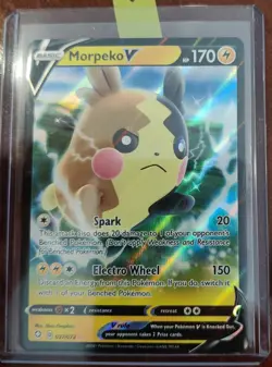 Morpeko V 037/072 Ultra Rare Pokemon Card TCG NM M Shining Fates - Image 2