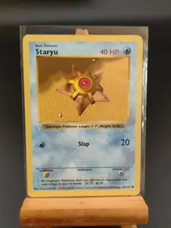 Shadowless Staryu 65/102 - MP - 1999 WotC Base Set Pokemon Card - Image 1
