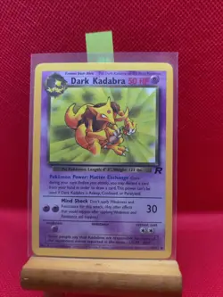 Team Rocket Dark Kadabra 39/82 2000 Pokemon Card! WotC Non-Holo - Image 2