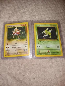 VTG Pokemon Card Lot Team Rocket 1996 Rare Collectible Vintage Holo Gym Heroes - Image 2