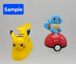 Pokemon McDonald's Happy Set Promo 2025 Pokemon Card Pikachu Squirtle Figure Set - Image 3